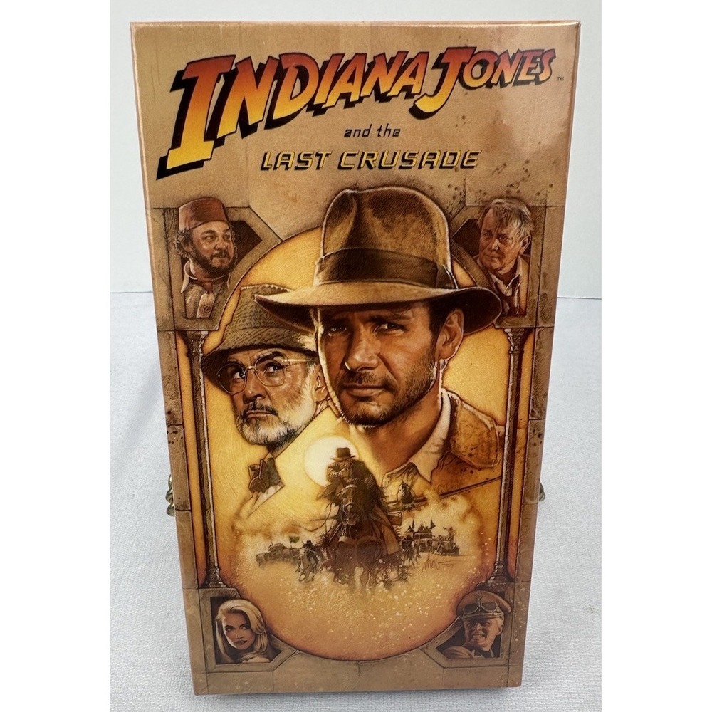 Indiana Jones & the Last Crusade (VHS, 1989) Sealed